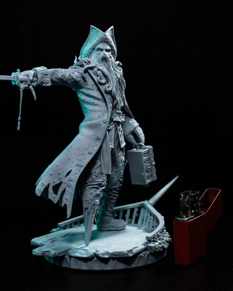 DAVY-JONES-THE-PIRATES-OF-THE-CARIBBEAN MODEL-KIT-DEAD-WICKED-010