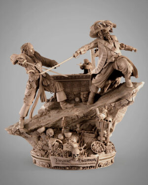 PIRATES-OF-THE-CARIBBEAN-DIORAMA-MODEL-KIT-DEAD-WICKED-01