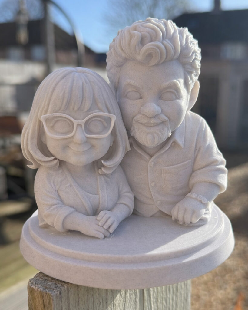 CUSTOM 3D PRINTED CUTE COUPLES