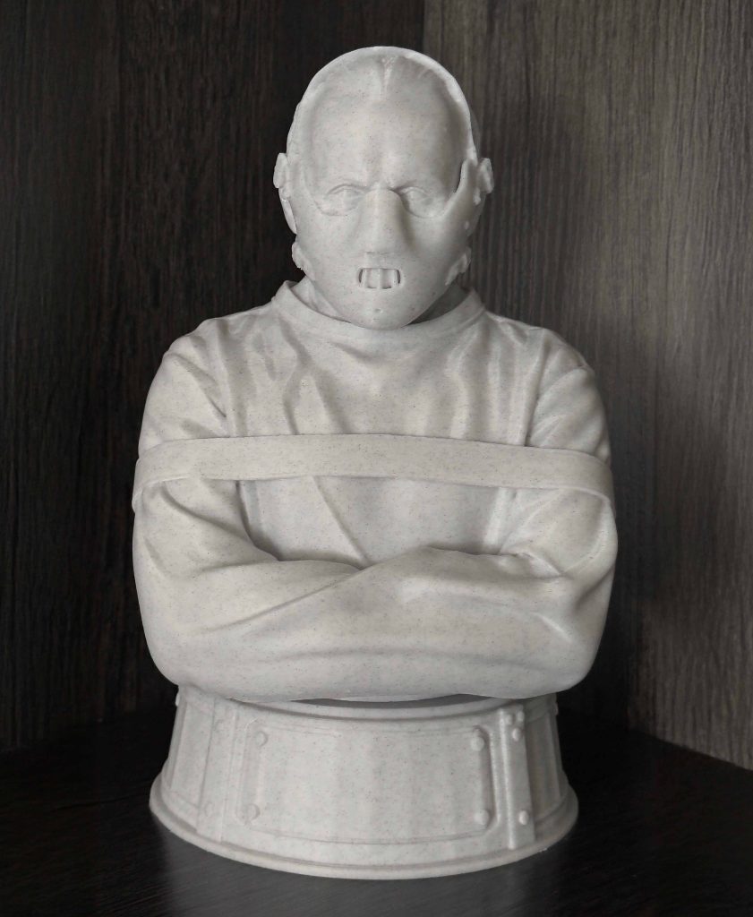 Hannibal-Lector-Silence-Of-The-Lambs-3D-Printed-Marble-Bust